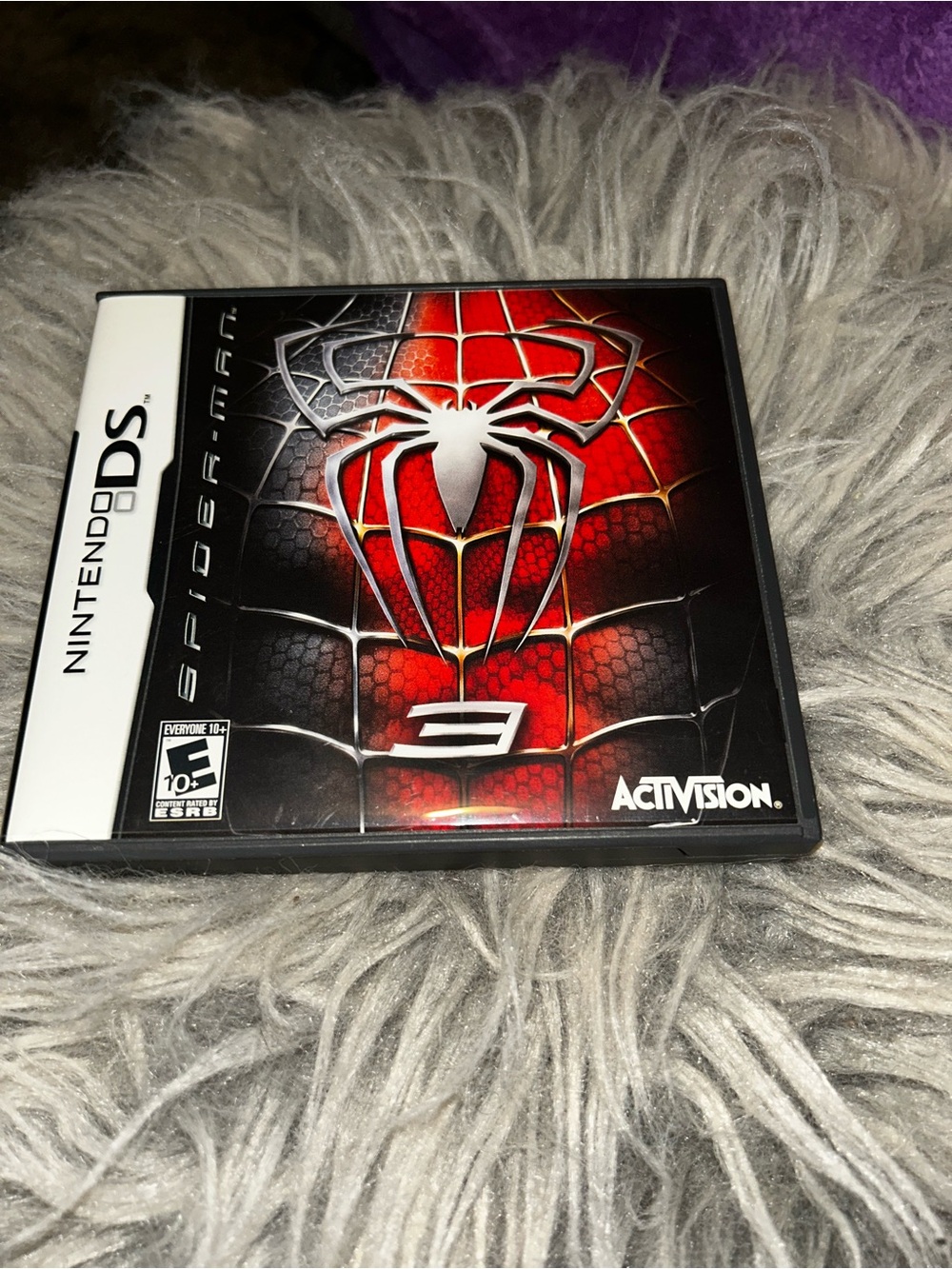 Nintendo DS Spider-Man 3 Game - Red & Black Cover